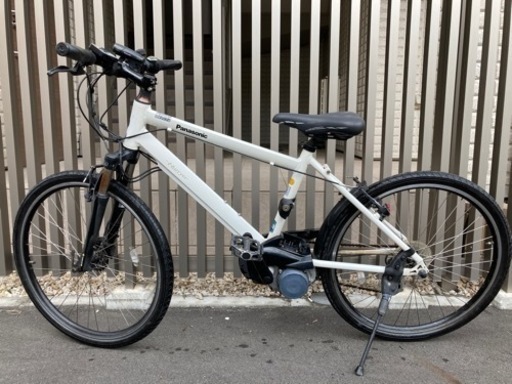 (バッテリー新品)パナソニック6段変速電動アシストマウンテンバイク