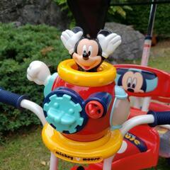 ディズニー　ポップンカーゴ三輪車　ミッキーマウスの画像