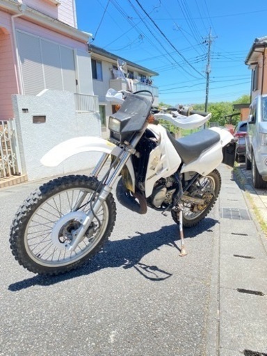 TS125R 現状　ピストン新品