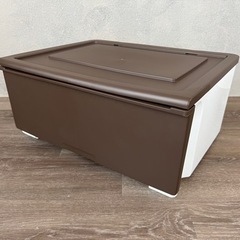 ニトリ 大型収納ケース Nフラッテ ブラウン(幅51cm)