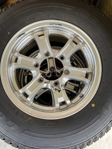ホイール、15インチ、4本セット、6穴