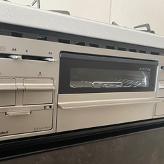 【値下げしました】ほぼ新品　ビルトインガスコンロ　の画像
