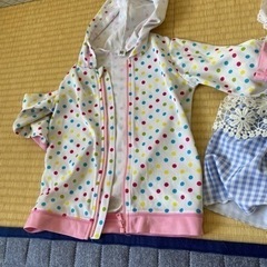 子供　水着3種類　ラッシュガードの画像