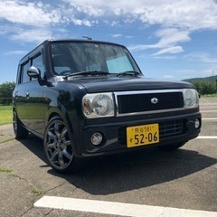 ラパン　モードターボ　黒　平成19年式