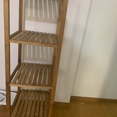 木造 ４階段　シェルフ