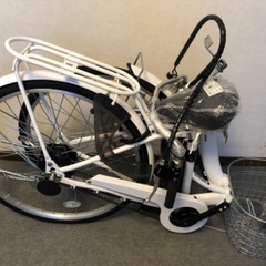 折りたたみ電動アシスト自転車の画像
