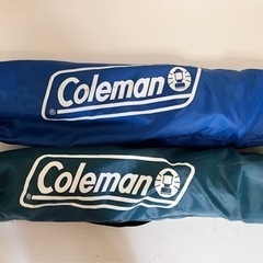 【済】Coleman コールマン クッションチェア 2脚の画像
