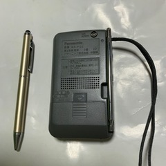 Panasonic、ＡＭ／ＦＭ／TVポータブルラジオの画像