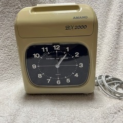 電子タイムレコーダー