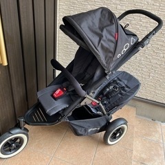 phil&teds dotフィルアンドテッズドットベビーカー2人乗り