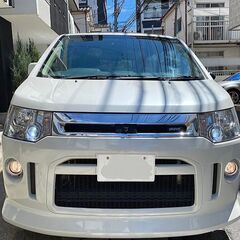 最上級★H20 デリカD:５C2Ｇプレミアム 8人★HDDナビ TV(フルセグ) HID フォグ 両PSD Wサンルーフ アルミ 後席モニター 検5年8月★の画像
