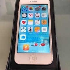 iPhone5  64GB ホワイト ifaceおまけ付き