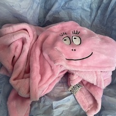 バーバパパ フード付きブランケット