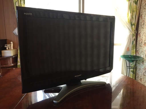 SHARP AQUOS 26型液晶テレビ リモコン無し
