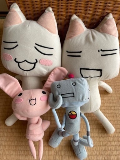 どこでもいっしょ　ぬいぐるみ　4点