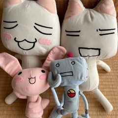 どこでもいっしょ　ぬいぐるみ　4点