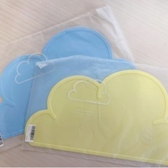 シリコンランチョンマット　北欧　雲　お食事マットの画像