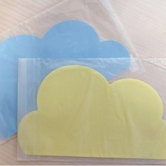 シリコンランチョンマット　北欧　雲　お食事マットの画像