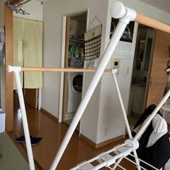 お取引き決定しました。折りたたみ式洗濯物干しの画像