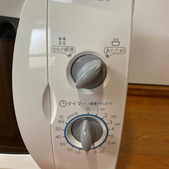 電子レンジ　ホワイト　綺麗の画像