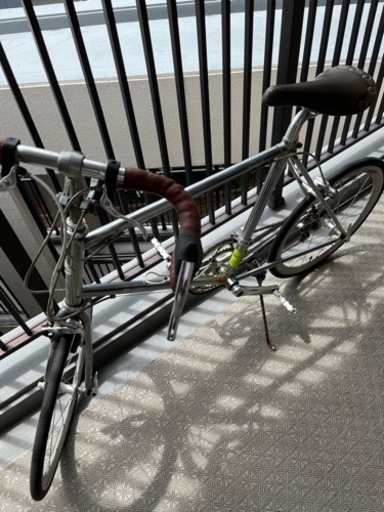 クロモリ　lionel ミニベロ