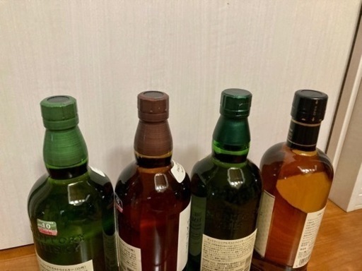 山崎  白州　白州12年　竹鶴