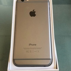 iPhone6  64GB スペースグレイの画像