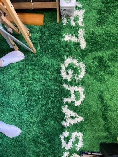 ☆ IKEA MARKERAD WET GRASS ラグ Virgil Abloh ☆
