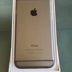 iPhone6  128GB スペースグレイの画像