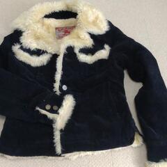 *RNA*コーデュロイジャケット*ファー*黒*