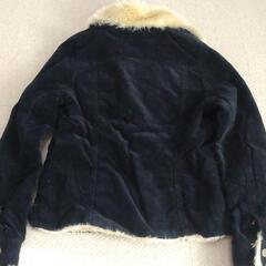 *RNA*コーデュロイジャケット*ファー*黒*の画像