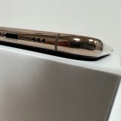 iPhone XS 256GB SIMフリーGOLD】iPhoneX、XS用手帳型ケース+保護ガラス付