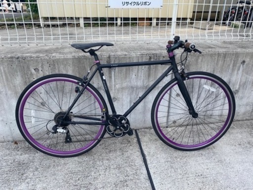 reunion レユニオン クロスバイク 8段変速 510 アルミフレーム 中古 自転車