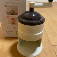  TOFFY かき氷機　専用製氷カップ無し　手動の画像