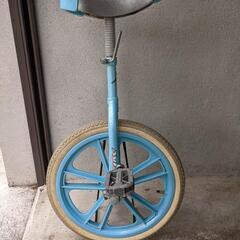 一輪車18インチ　専用スタンドとヘルメット付