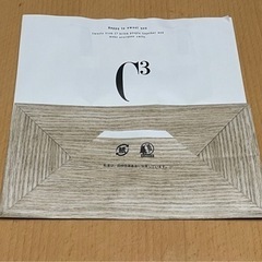 新品未使用 C3 シーキューブ ショッパー紙袋 今なら使用した1枚プレゼントの画像