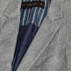 *ZARA*XL*ジャケット*青系*の画像
