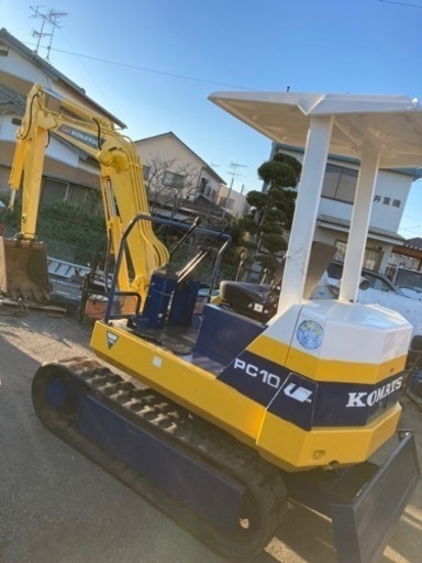 ユンボ コマツ PC10-6