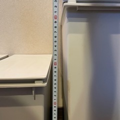 無印良品　ダストボックス　ゴミ箱　30L×1、20L×2の画像