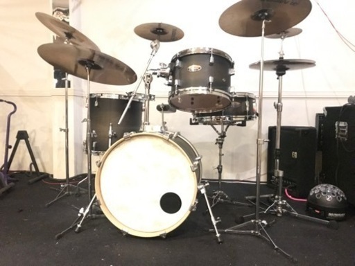 お取引完了致しました■パール/PEARL■メイプルシェル■ドラムセット■サイズ18BD・12TT・14FT・14SD