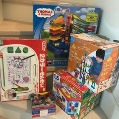 おもちゃ5点セット(トーマスレッツゴー大冒険ほか)