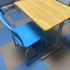塾•学校用学習机と椅子のセット　6セット