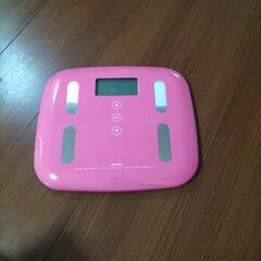 ドリテック 体重計  ピエトラプラス ピンクの画像