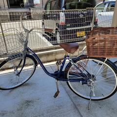 横浜市南区
ラピス Lapis ブルー 26インチ自転車