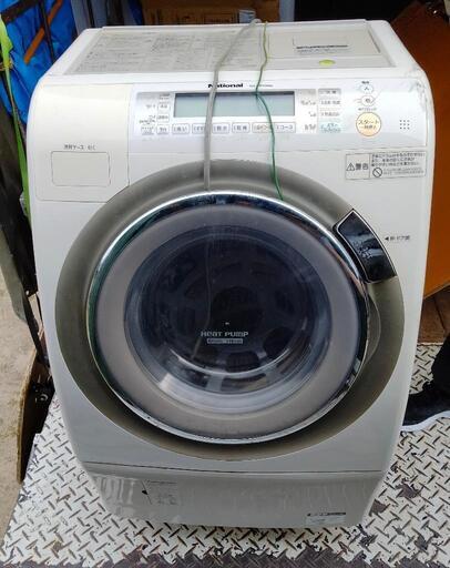 (National)ななめドラム洗濯乾燥機 NA-VR2200L 使用感あり
