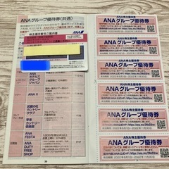 ANA 優待券＋割引券冊子