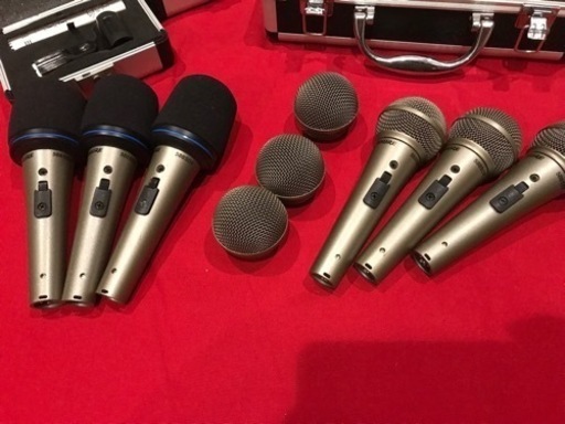 お取引完了致しました■SHURE・AKG他■マイク12本セット■ダイナミック＆コンデンサー お取引完了致しました□SHURE・AKG他□マイク12本セット□ダイナミック