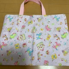 新品ハンドメイド　レッスンバック　シューズ入れの画像