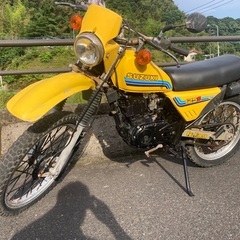 SUZUKI DR125S オフロード ビンテージの画像