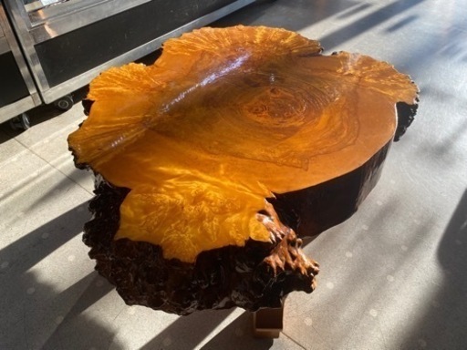 一枚板テーブル　座卓